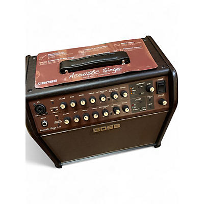 Used BOSS acs live Acoustic Guitar Combo Amp