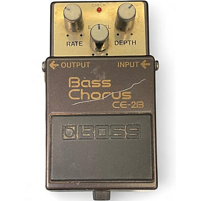 Used BOSS ce-2b bass chorus Bass Effect Pedal