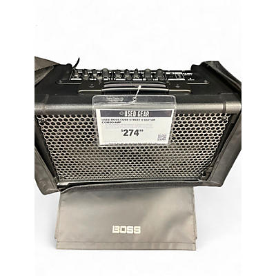Used BOSS cube street ii Guitar Combo Amp