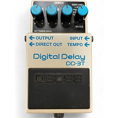 Used BOSS dd-3t Effect Pedal