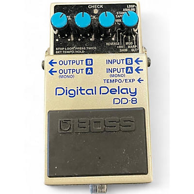 Used BOSS dd8 Digital Delay Effect Pedal