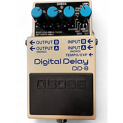 Used BOSS dd8 digital delay Effect Pedal