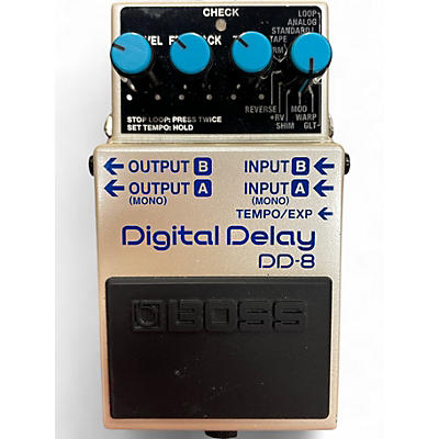Used BOSS dd8 digital delay Effect Pedal