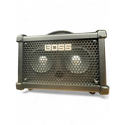 Used BOSS dual cube lx Bass Combo Amp
