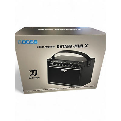Used BOSS katana mini x Battery Powered Amp