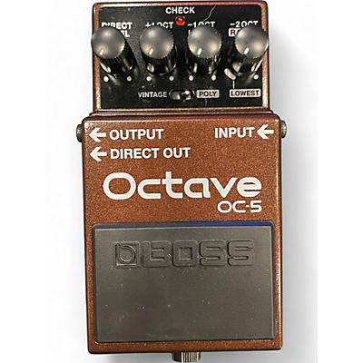 BOSS Used BOSS oc-5 Effect Pedal