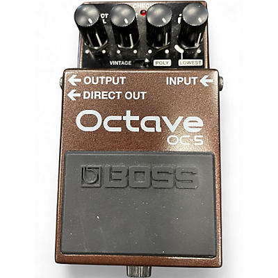 Used BOSS oc-5 Effect Pedal