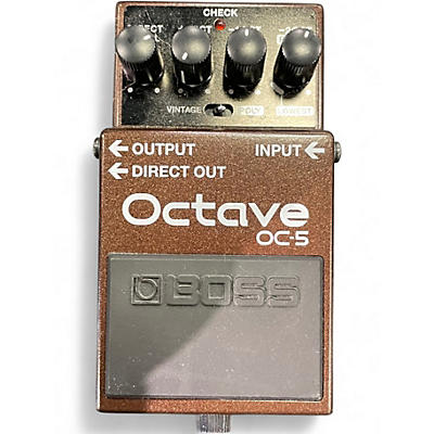Used BOSS oc5 Effect Pedal