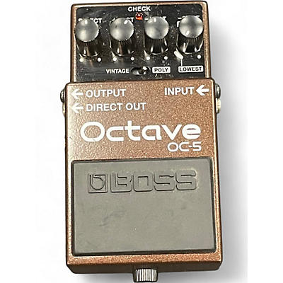 BOSS Used BOSS oc5 octave Effect Pedal