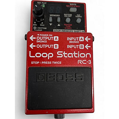 Used BOSS rc-3 Pedal