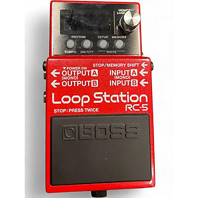 Used BOSS rc5 Pedal