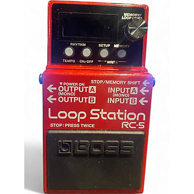 Used BOSS rc5 Pedal