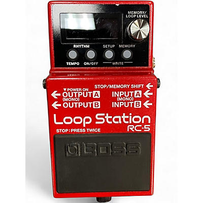 Used BOSS rc5 loop station Pedal