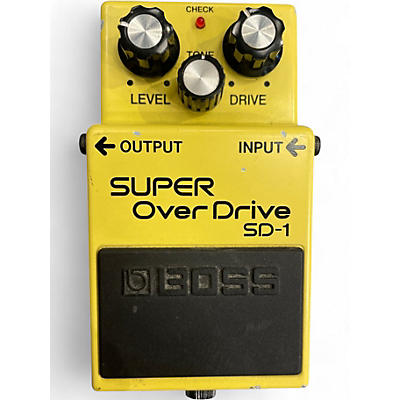 Used BOSS sd-1 analog man mod Effect Pedal