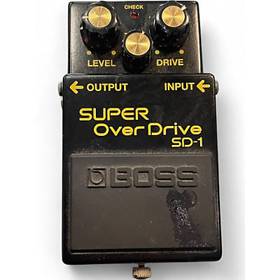 Used BOSS sd1a super overdrive Effect Pedal