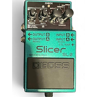 Used BOSS sl2 slicer Pedal