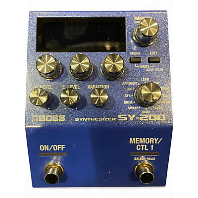 Used BOSS sy-200 Effect Pedal