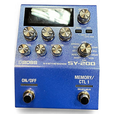 BOSS Used BOSS sy200 Effect Pedal