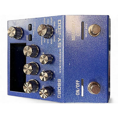 Used BOSS sy200 Effect Pedal