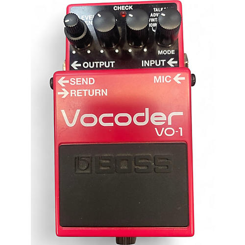 Used BOSS vocoder Pedal