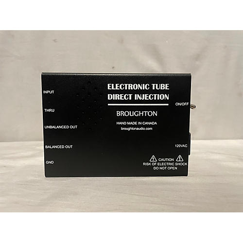 Broughton Used BROUGHTON ELECTRONIC TUBE DIRECT INJECTION Direct Box