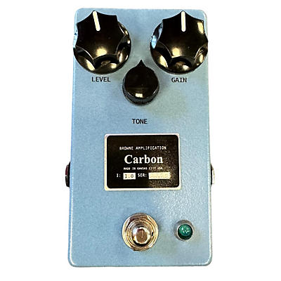 Browne Amplification Used BROWNE AMPLIFICATION CARBON Effect Pedal