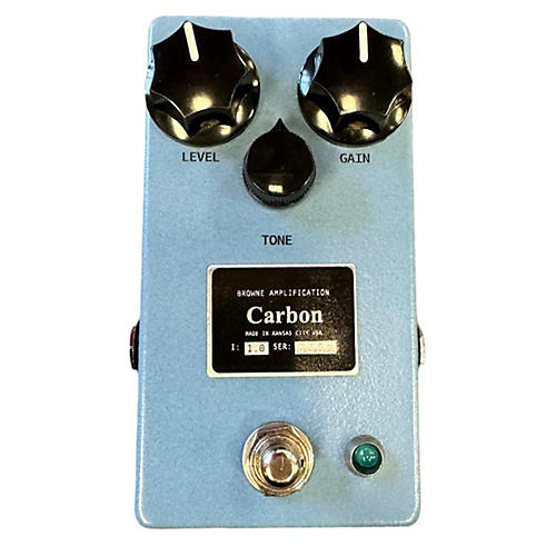 Browne Amplification Used BROWNE AMPLIFICATION CARBON Effect Pedal