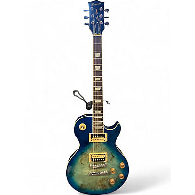 Used Bacchus Live Road Blue Solid Body Electric Guitar