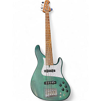 Used Bacchus WL-5 HJ FREAKS Green Electric Bass Guitar