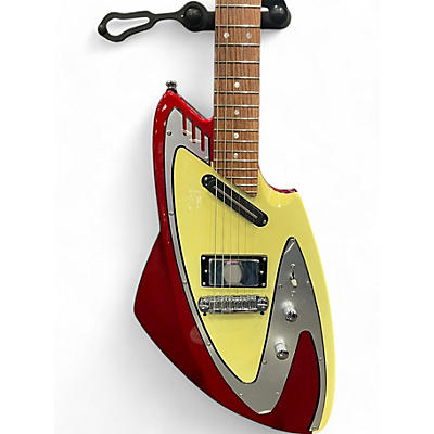 Used Backlund MODEL 100 Candy Apple Red Solid Body Electric Guitar