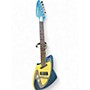 Used Backlund MODEL 100 LH Metallic Blue Electric Guitar Metallic Blue