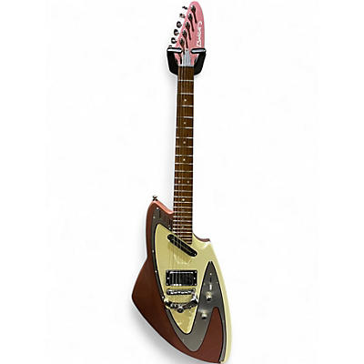 Used Backlund Model 100 Metallic Peach Solid Body Electric Guitar