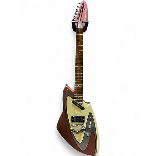 Used Backlund Model 100 Metallic Peach Solid Body Electric Guitar Metallic Peach