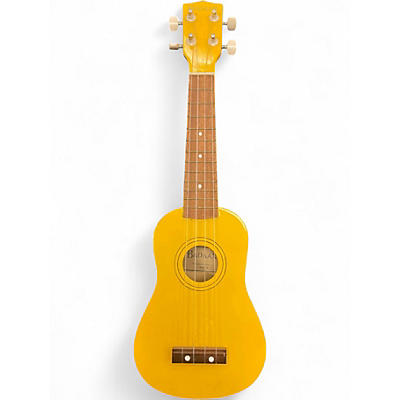 Used Badaax fn50yw Yellow Ukulele