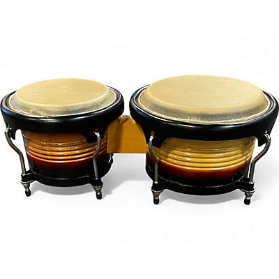 Used Bahamut 7in bongos 2 Color Sunburst Drum