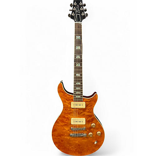 Used Baker B1 Masterbuild Tequila Solid Body Electric Guitar Tequila