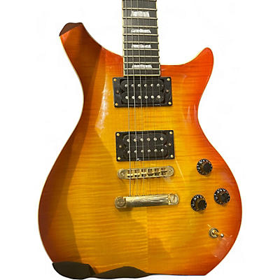 Used Baker B1 Trans Orange Solid Body Electric Guitar