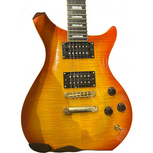 Used Baker B1 Trans Orange Solid Body Electric Guitar Trans Orange