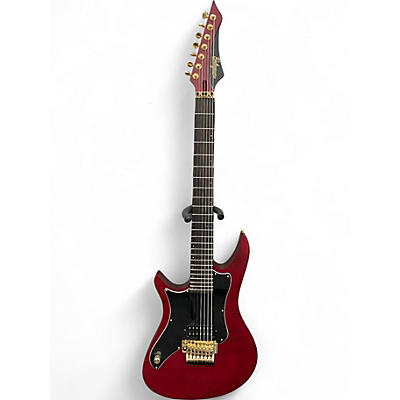 Used Balaguer Archetype LH Cherry Stain Ash Solid Body Electric Guitar