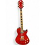 Used Balaguer Astra Trans Red Solid Body Electric Guitar Trans Red