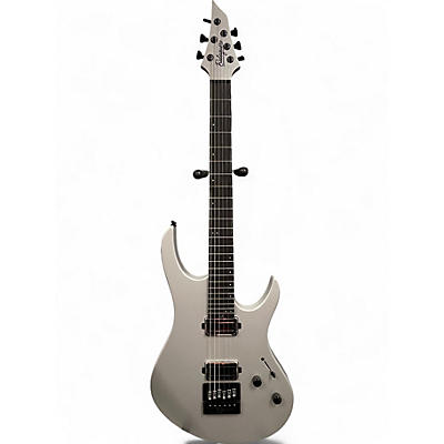 Used Balaguer CUSTOM SELECT DIABLO SILVER Solid Body Electric Guitar