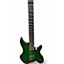 Used Balaguer CUSTOM VEGA 7 Green Solid Body Electric Guitar Green