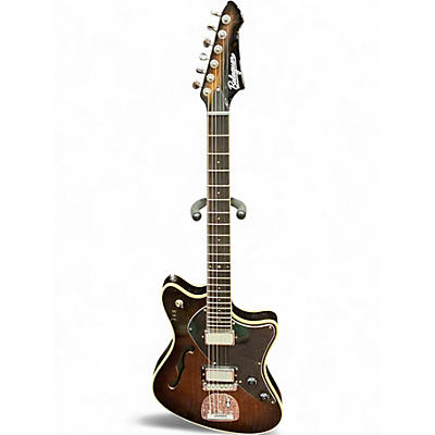 Used Balaguer Espada Ambient Vintage Sunburst Hollow Body Electric Guitar