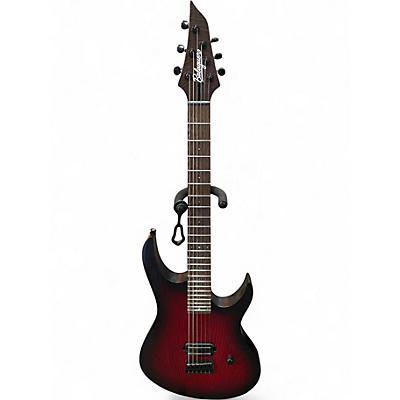 Used Balaguer SELECT CUSTOM GROWLER TRANSPARENT RED Solid Body Electric Guitar