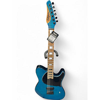 Used Balaguer SELECT CUSTOM THICKET BLUE QUILT Solid Body Electric Guitar
