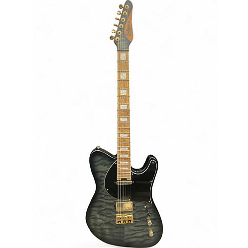 Used Balaguer Select-Custom Thicket Black Burst Solid Body Electric Guitar Black Burst