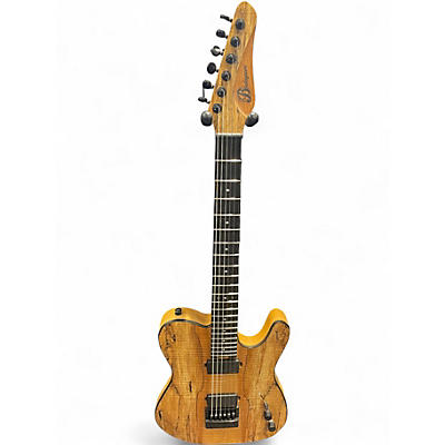 Used Balaguer Thicket Beau Burchell Wood Grain Solid Body Electric Guitar