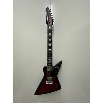 Used Balaguer Typhon Trans Red Solid Body Electric Guitar