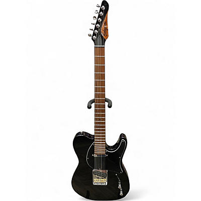 Used Balaguer Woodman Black Solid Body Electric Guitar