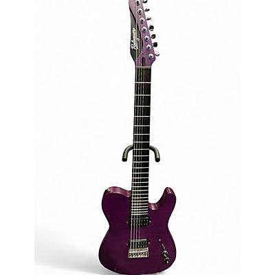 Used Balaguer Woodman Custom 7 string baritone Purple Baritone Guitars